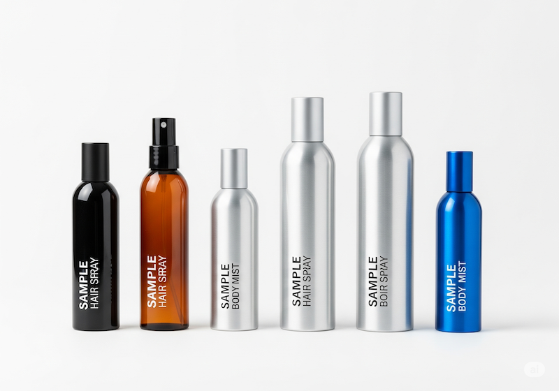 Aluminum Cylindrical Bottle