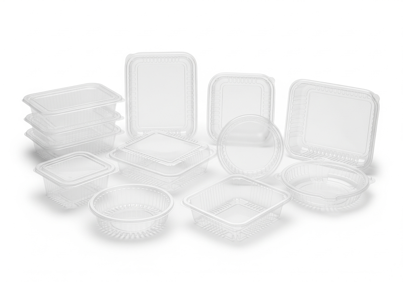 Clear Food Clamshell